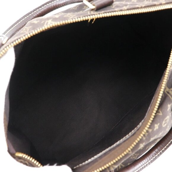 LOUIS VUITTON Speedy 30 Handbag M95224 Mini Boston Ebene Brown Monogram - Picture 6 of 13